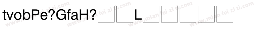 UWPC1F (GB) 字体字体转换
